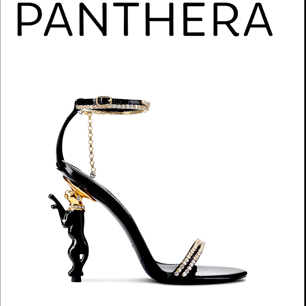 IamJenniferLe Panthera Limited edition runway sandal 38